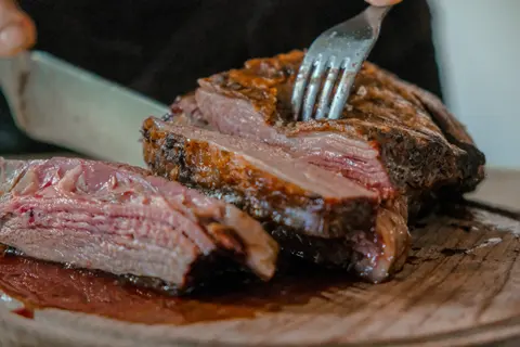 Carne arrosto tagliata